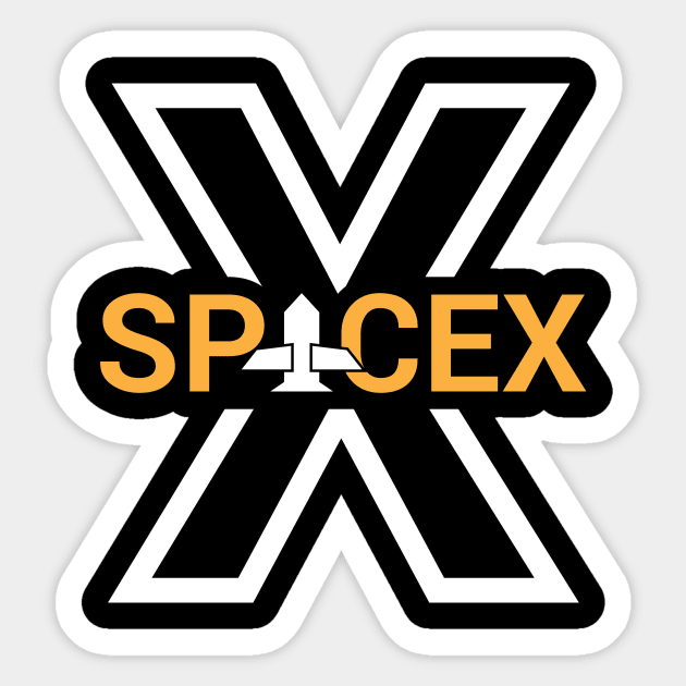 SpaceX Newest Sticker by artfarissi